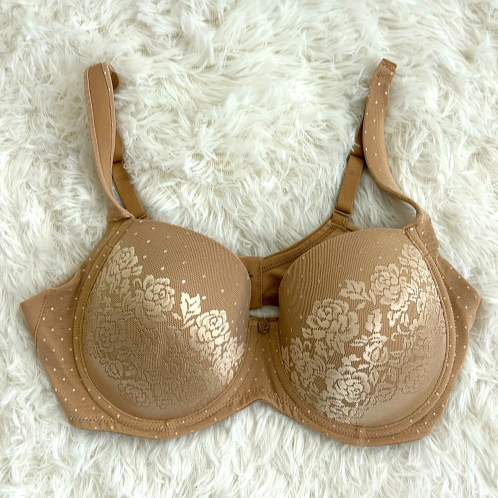 Nude Floral Some Bra